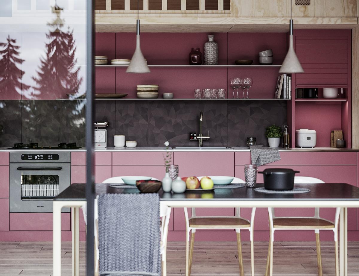 REHAU présente des nouvelles solutions daménagement intérieur design et colorées